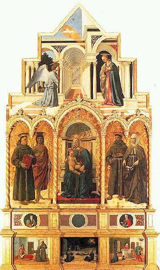 Piero della Francesca Polyptych of Perugia Spain oil painting art